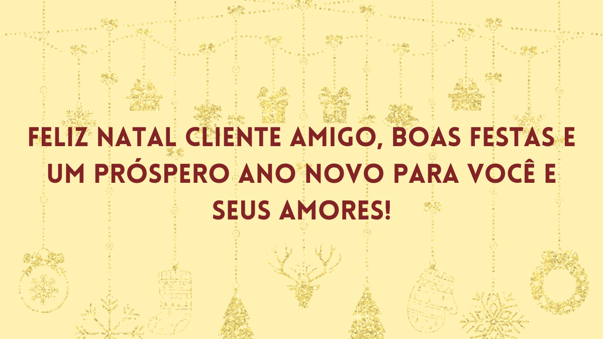 frases de natal para clientes amigos