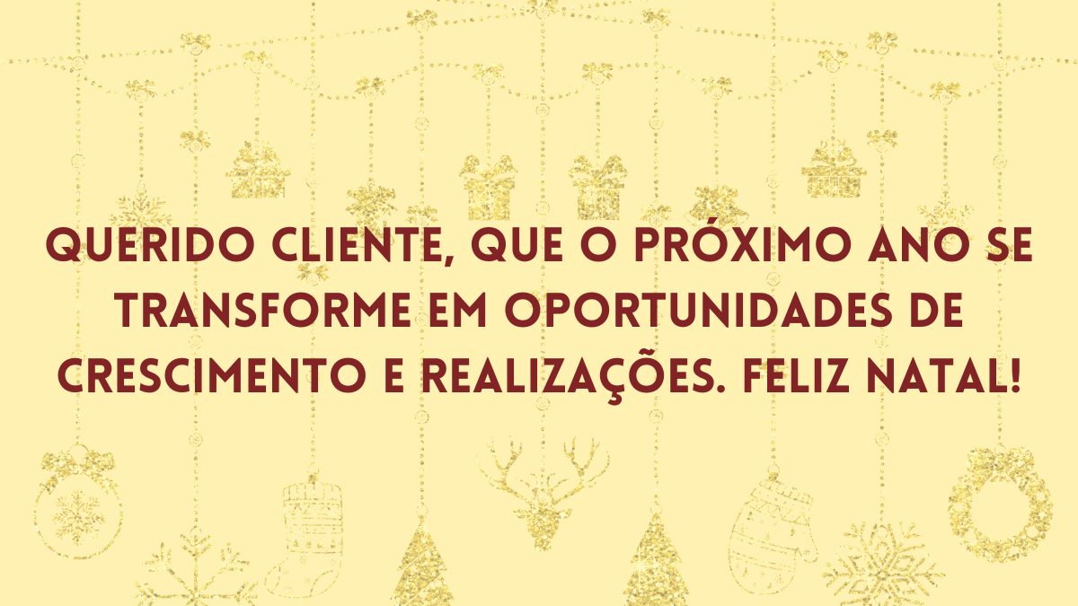 frases de natal para clientes