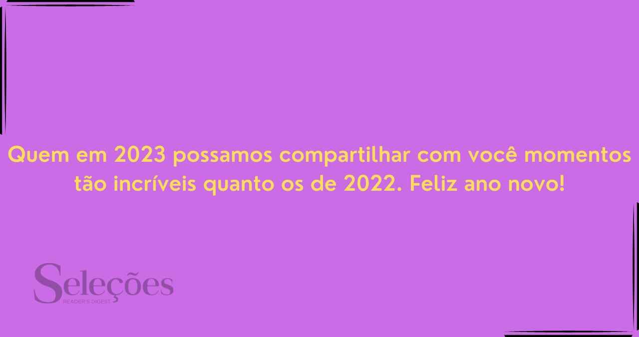 Frases de Ano-Novo para clientes