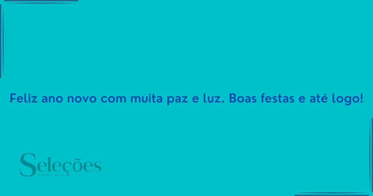 Frases de Ano-Novo para clientes