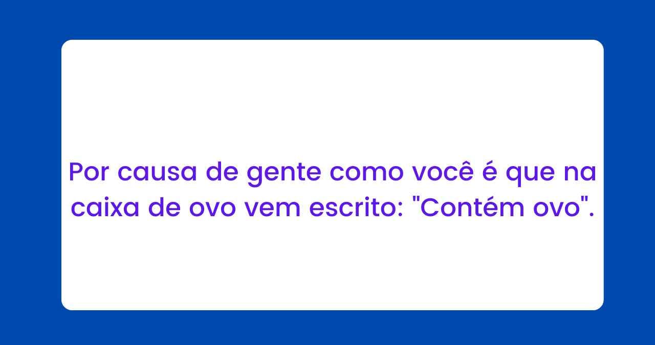 frases desmotivacionais com ovos