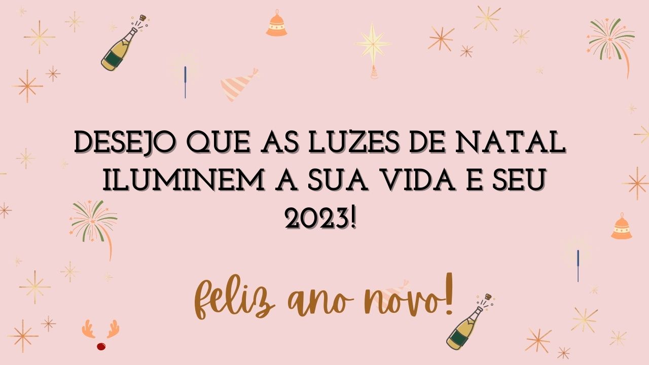 Frases inspiradoras para compartilhar na virada do ano