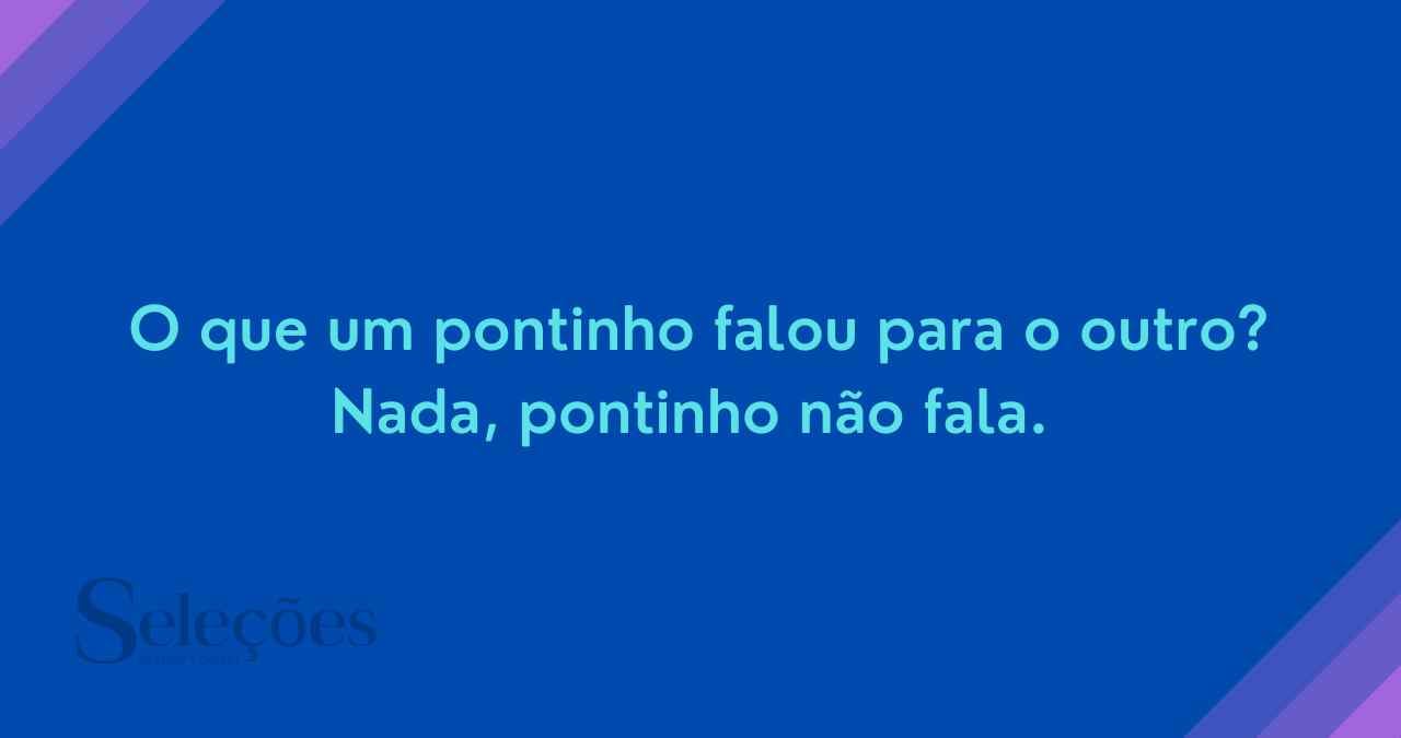 piada de pontinho