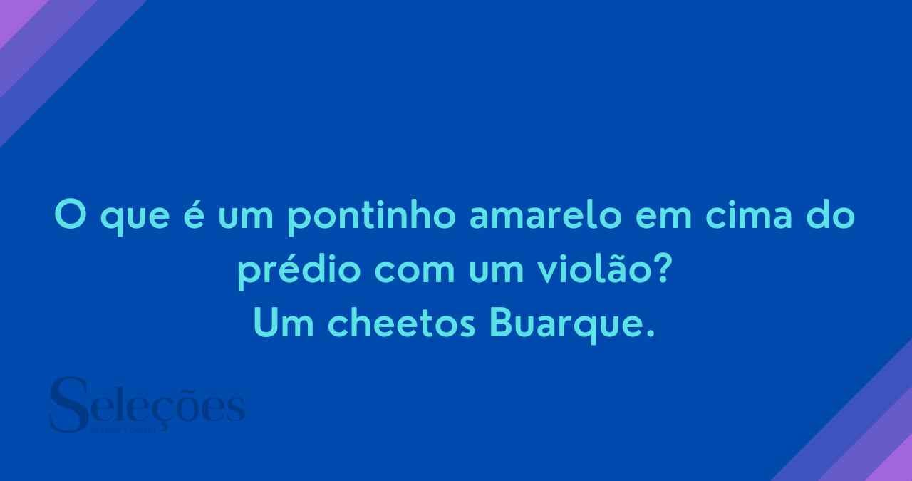 piada de pontinho com chico buarque