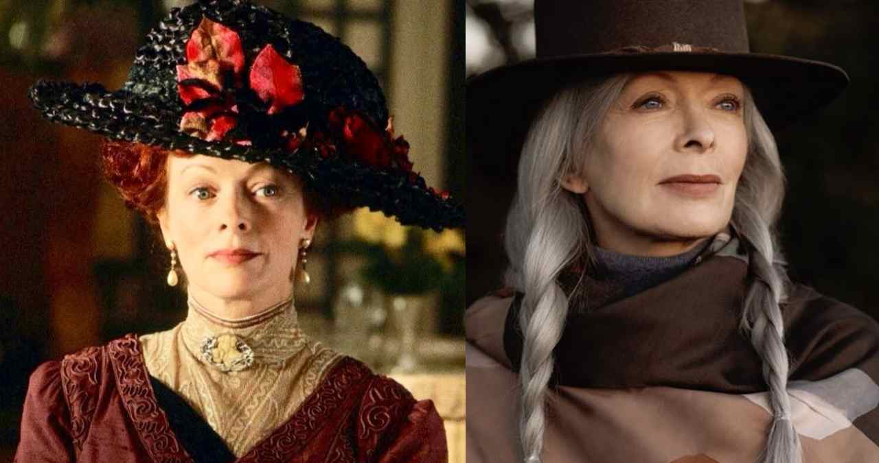 Antes e depois de Frances Fisher