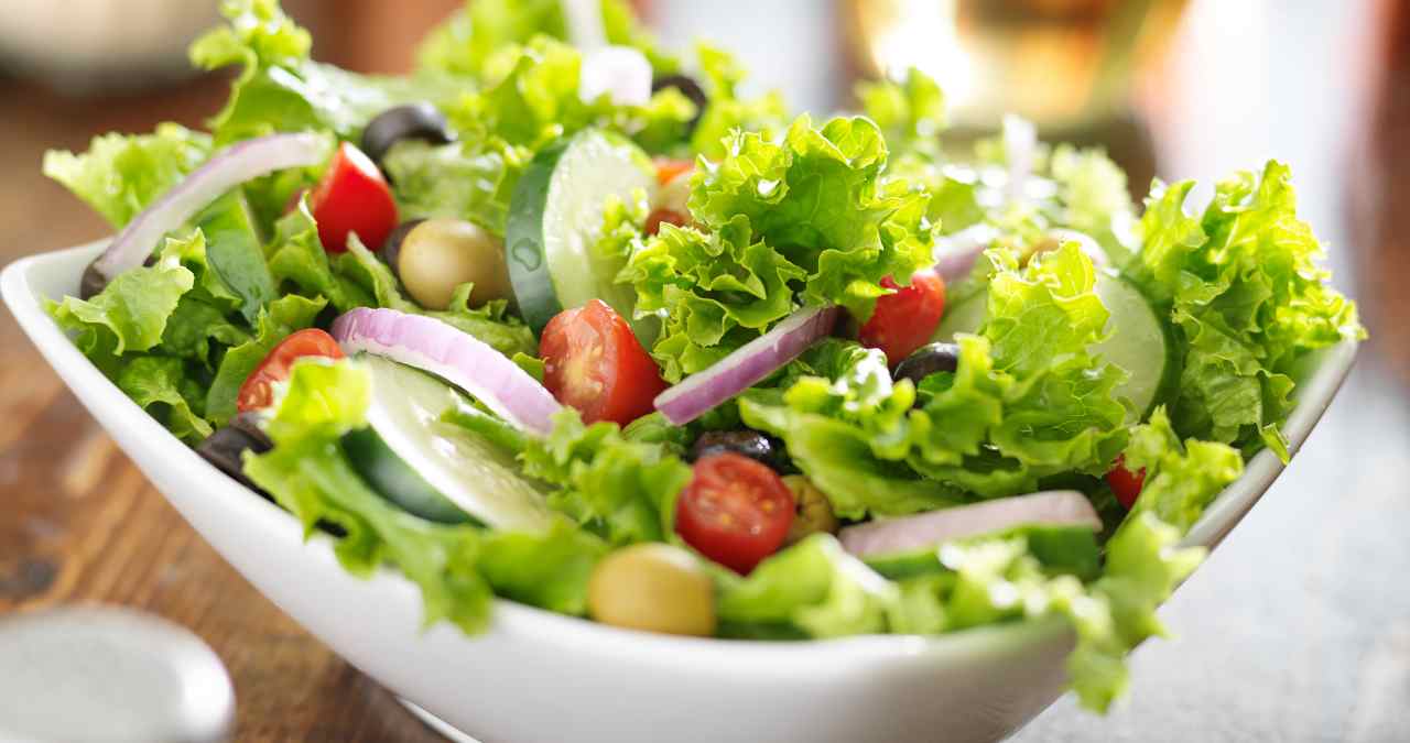 salada de alface para o projeto verão