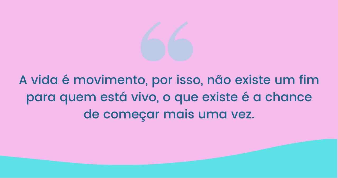 frases para recomeço