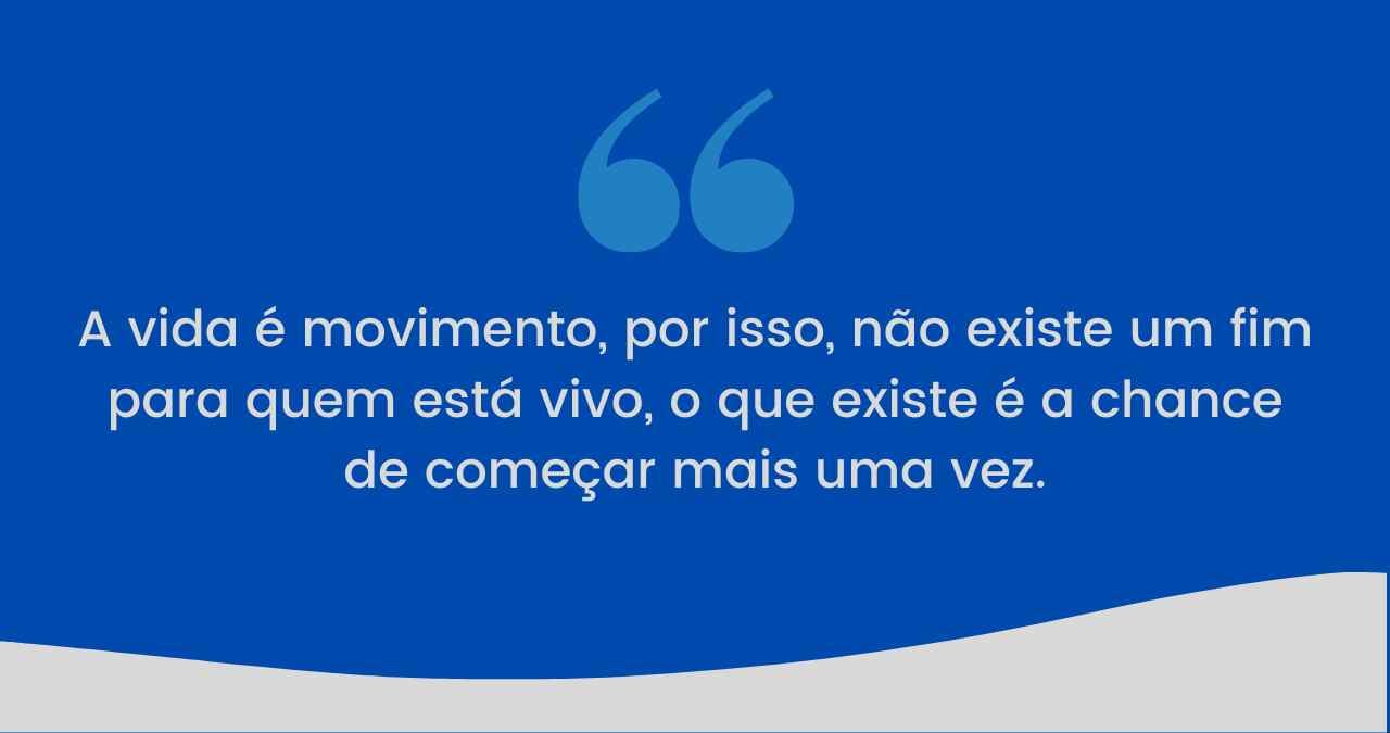 frases para recomeço