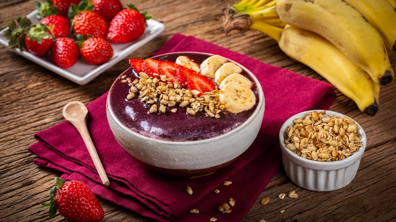 açaí feito em casa