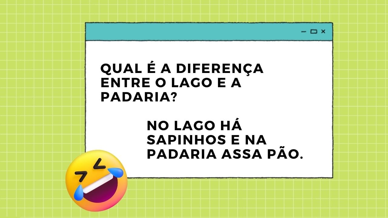 piada curta sobre padaria