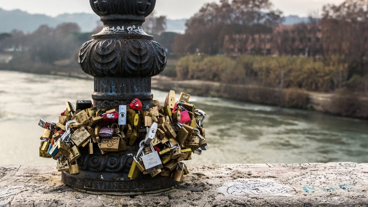 Ponte Milvio, em Roma