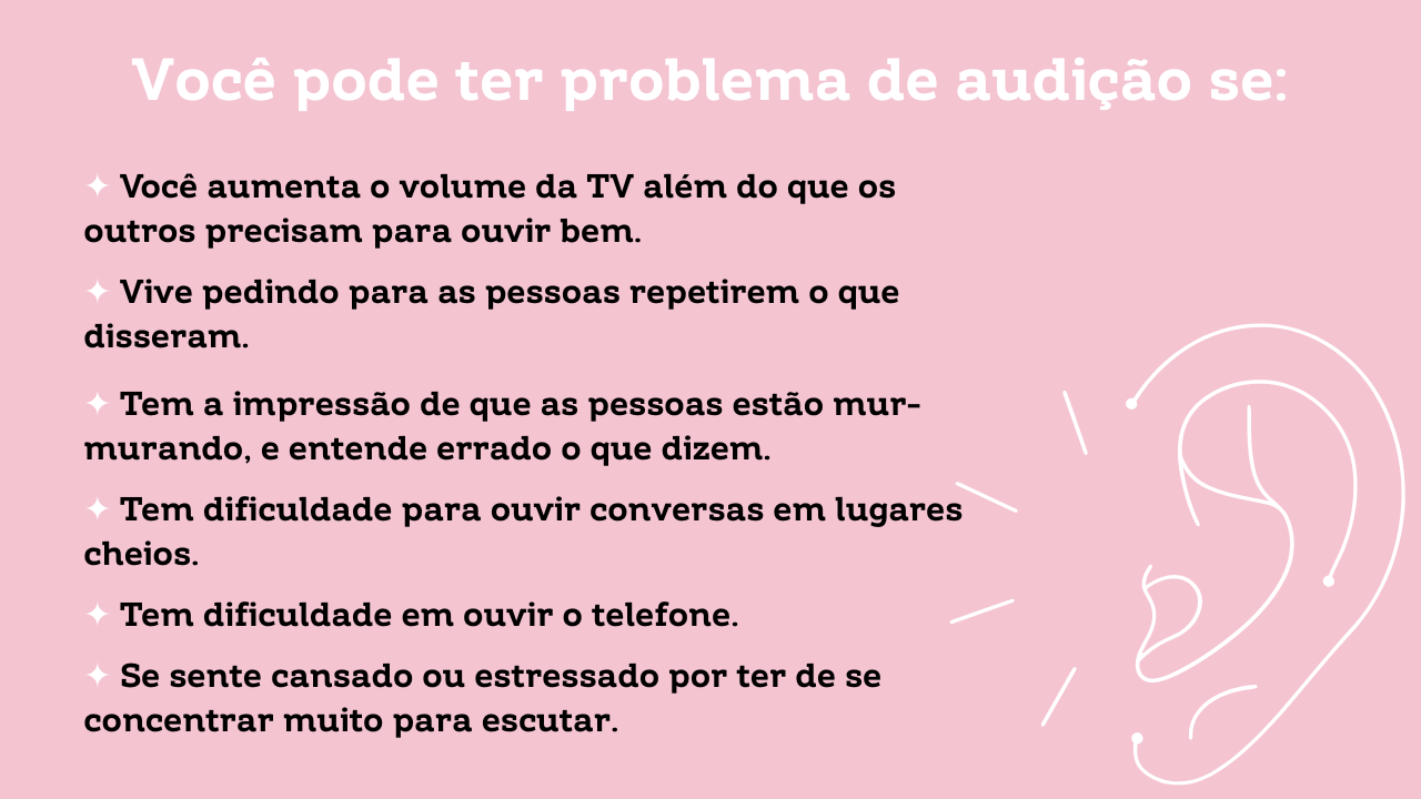 infográfico sobre perda auditiva