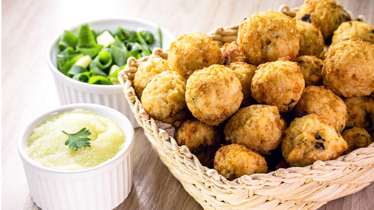 bolinho de arroz receitas para reaproveitar sobras