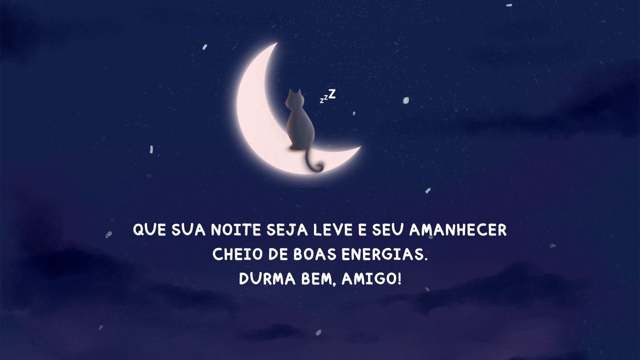 frases de boa noite para enviar para os amigos