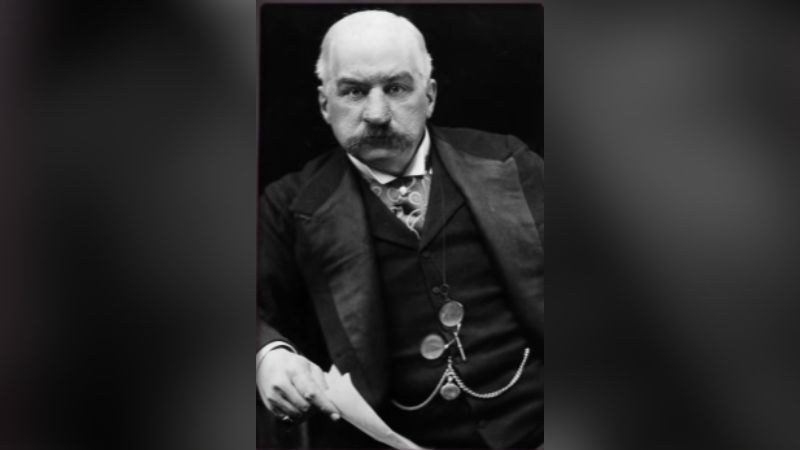 John Pierpont Morgan é um dos homens mais ricos da história dos Estados Unidos.