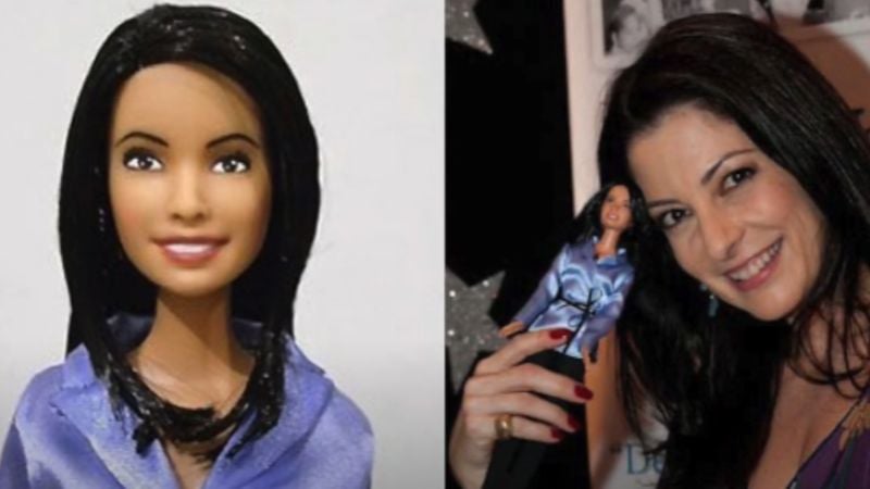 Ana Paula Padrão foi a primeira mulher brasileira homenageada pela Mattel.