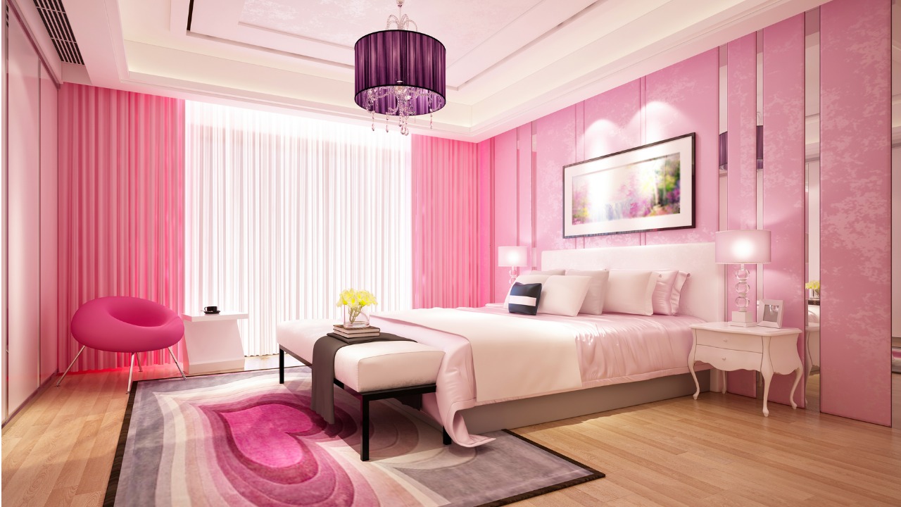 quarto-rosa-estetica-barbie