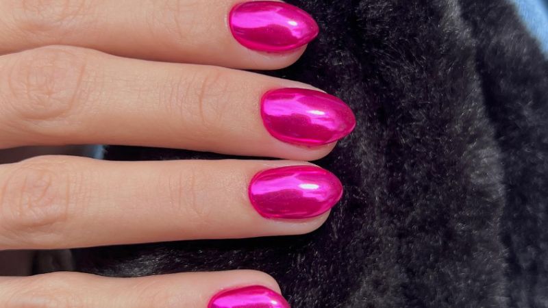 unhas-rosa-metalico