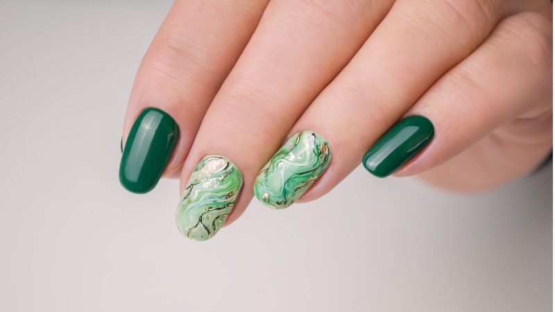 unhas verdes