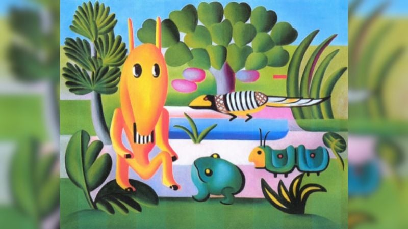 A Cuca, produzido em 1924, por Tarsila do Amaral.