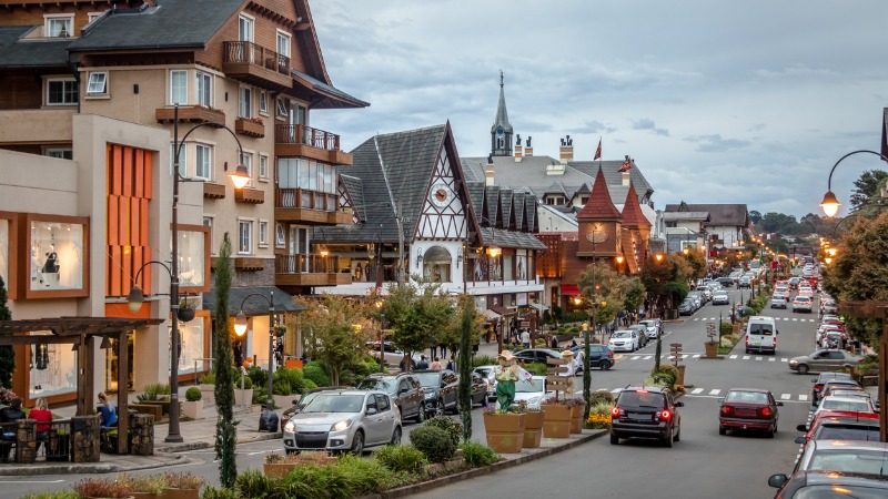 Gramado é um dos principais destinos turísticos do país.