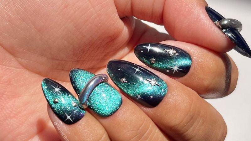 unhas-glitter