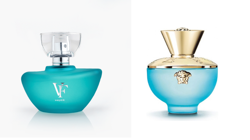 Perfumes da virginia fonseca e da versace