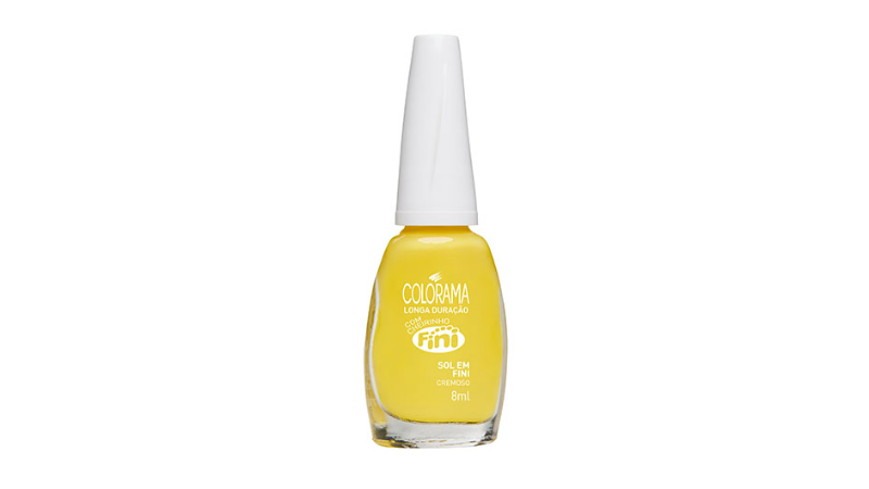 Esmalte fini amarelo