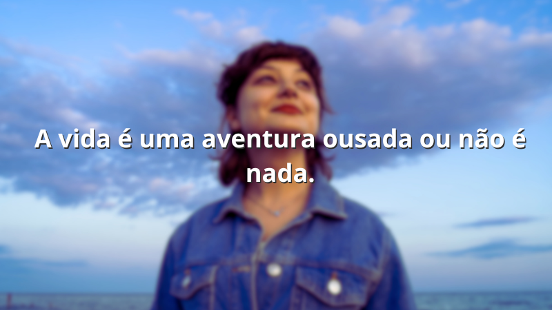 Imagem contendo frase.