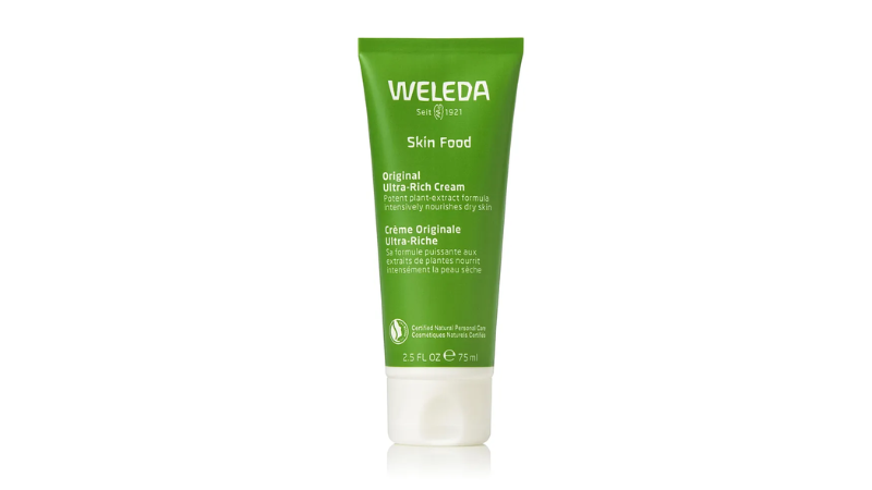 Hidratante skin food, da Weleda.