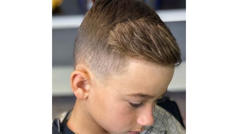 corte de cabelo infantil.