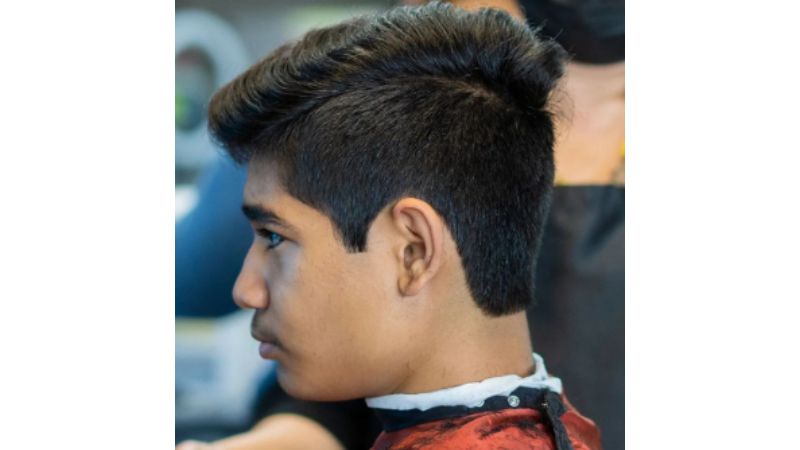 corte de cabelo infantil.