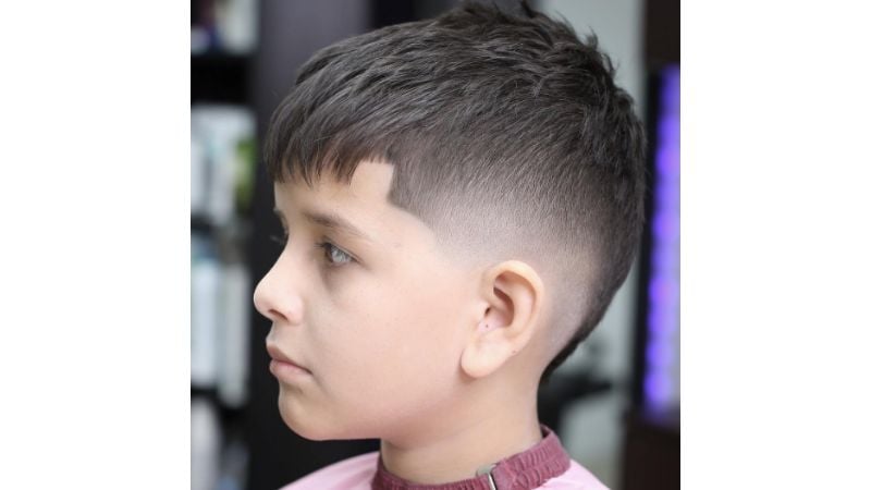 corte de cabelo infantil.