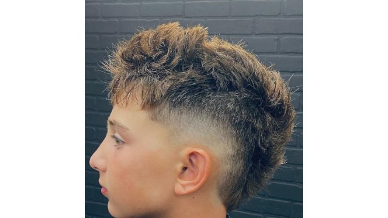 corte de cabelo infantil.