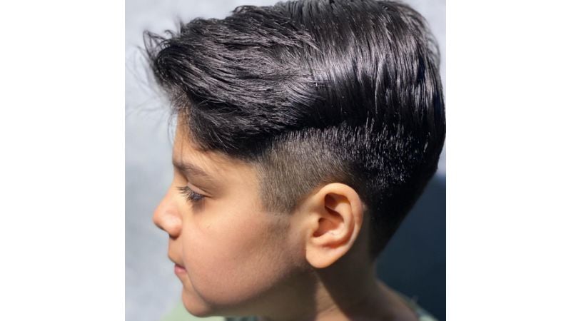 corte de cabelo infantil.