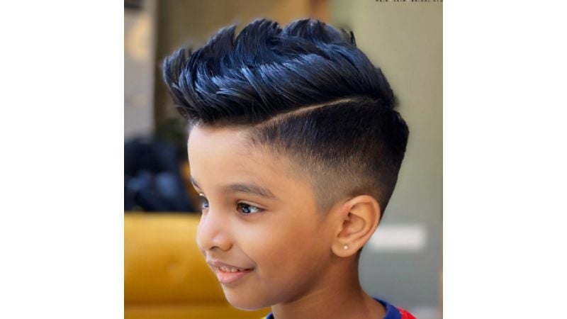 corte de cabelo infantil.