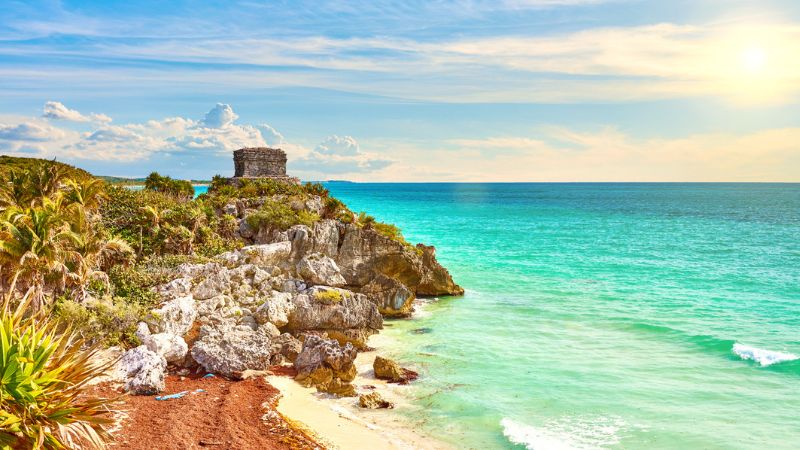 playa de las ruinas mexico