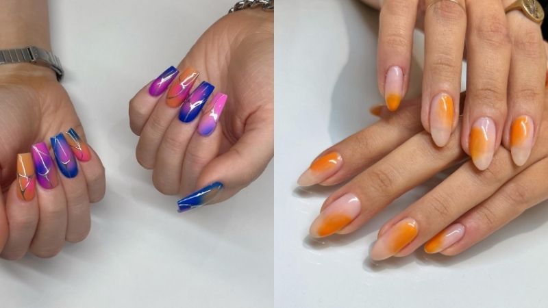 Aura nails.