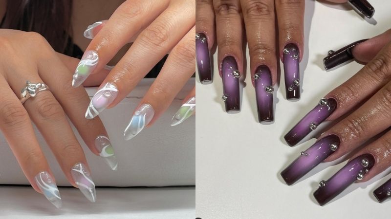 Aura nails.