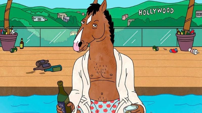 cena do desenho bojack horseman