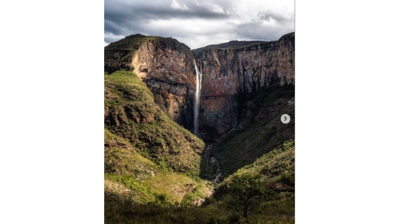 Cachoeira brasileira.