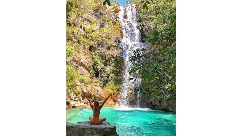 Cachoeira brasileira.