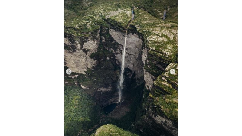 Cachoeira brasileira.