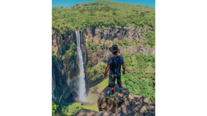 Cachoeira brasileira.