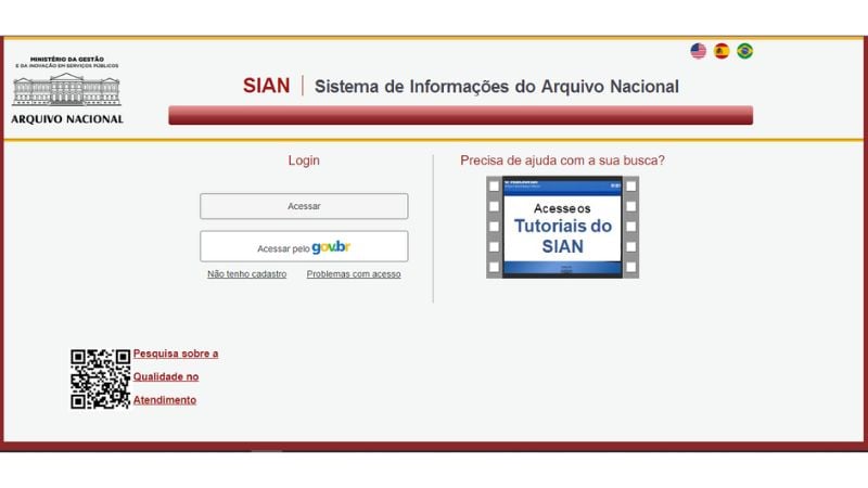 Site para achar a sua ancestralidade.