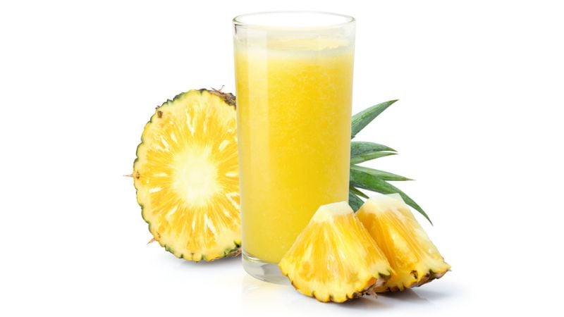 suco de abacaxi