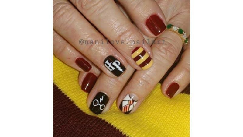 unhas decoradas cuttura pop