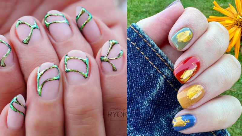 unhas decoradas.