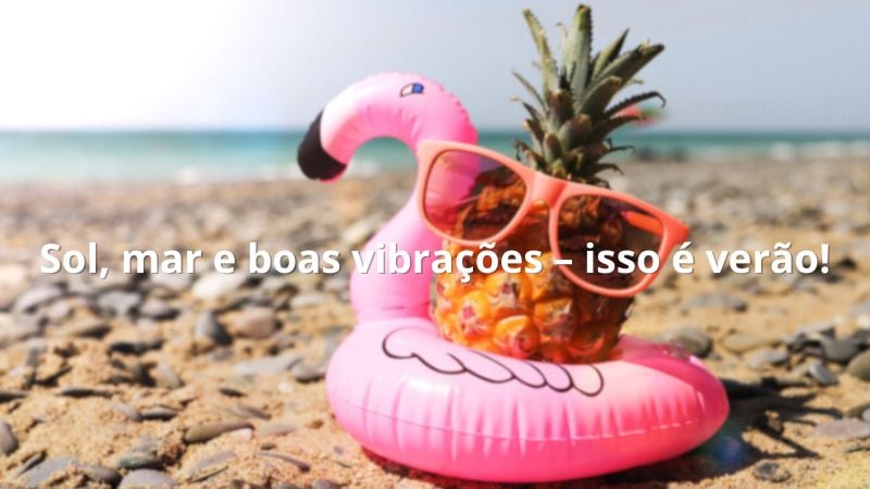 Frase de verão.