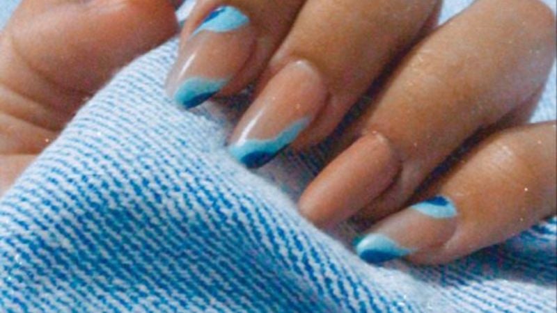 unhas cores oceanicas